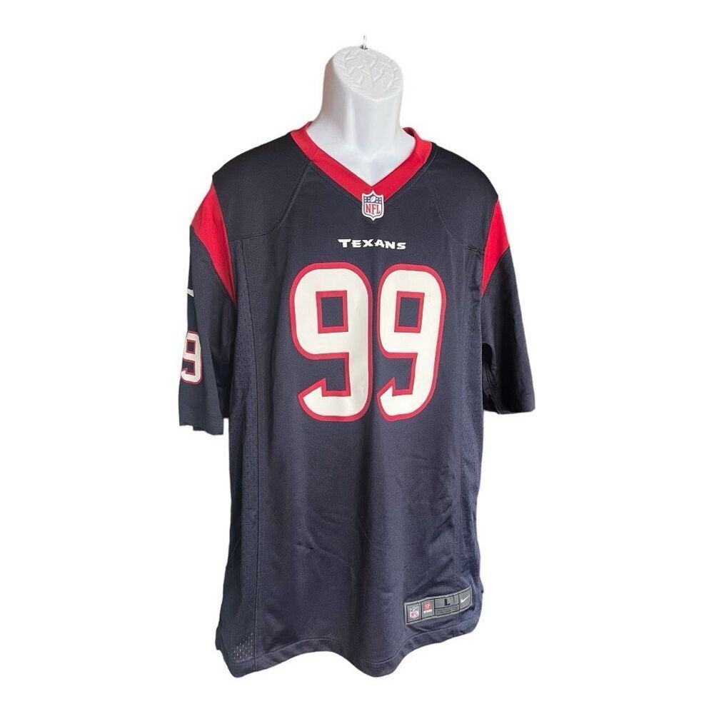 Mens Nike On Field Houston Texans JJ Watt #99 Football Retired Jersey - Sz L